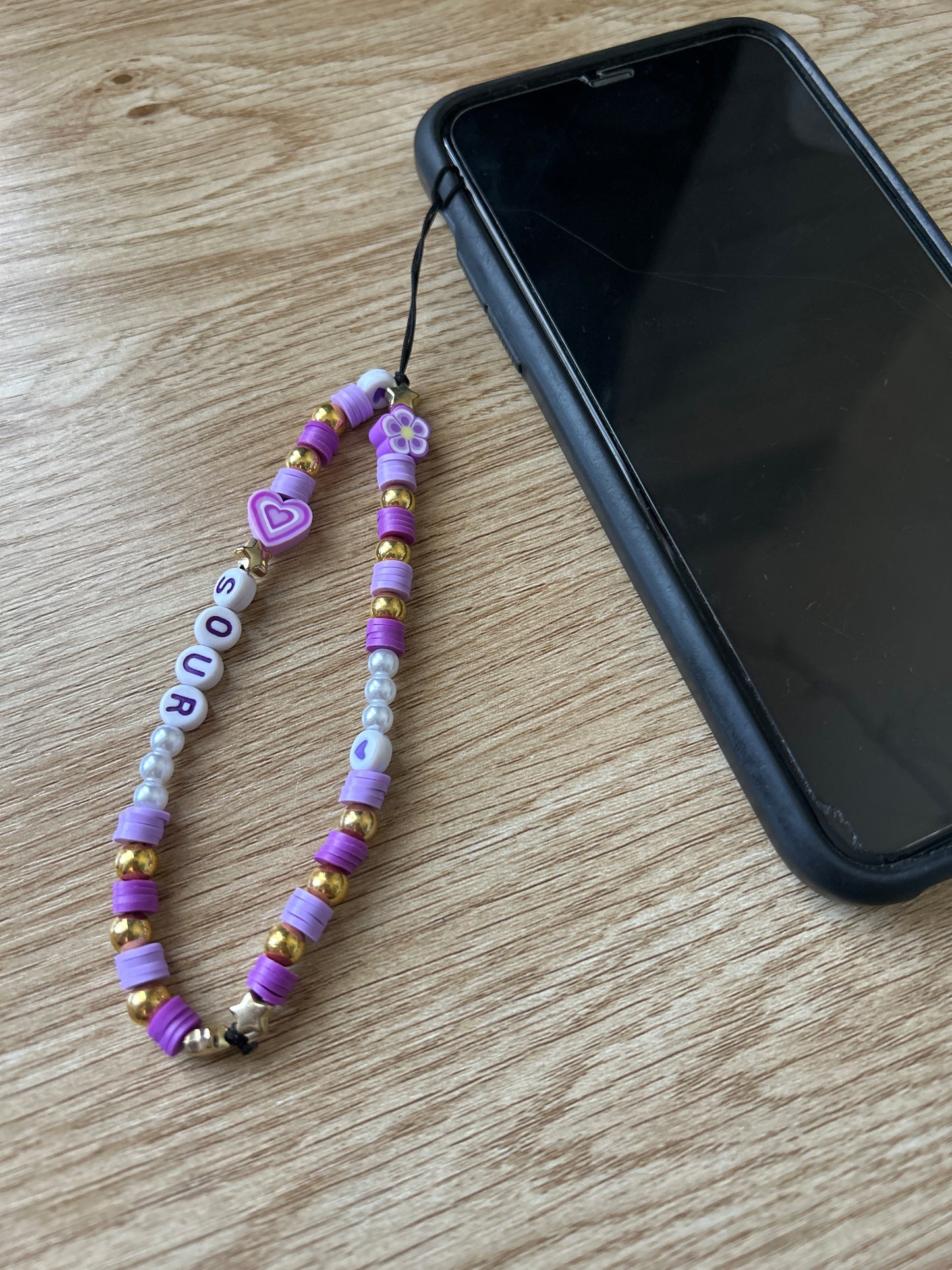 Phone Charm - PURPLE TEARS