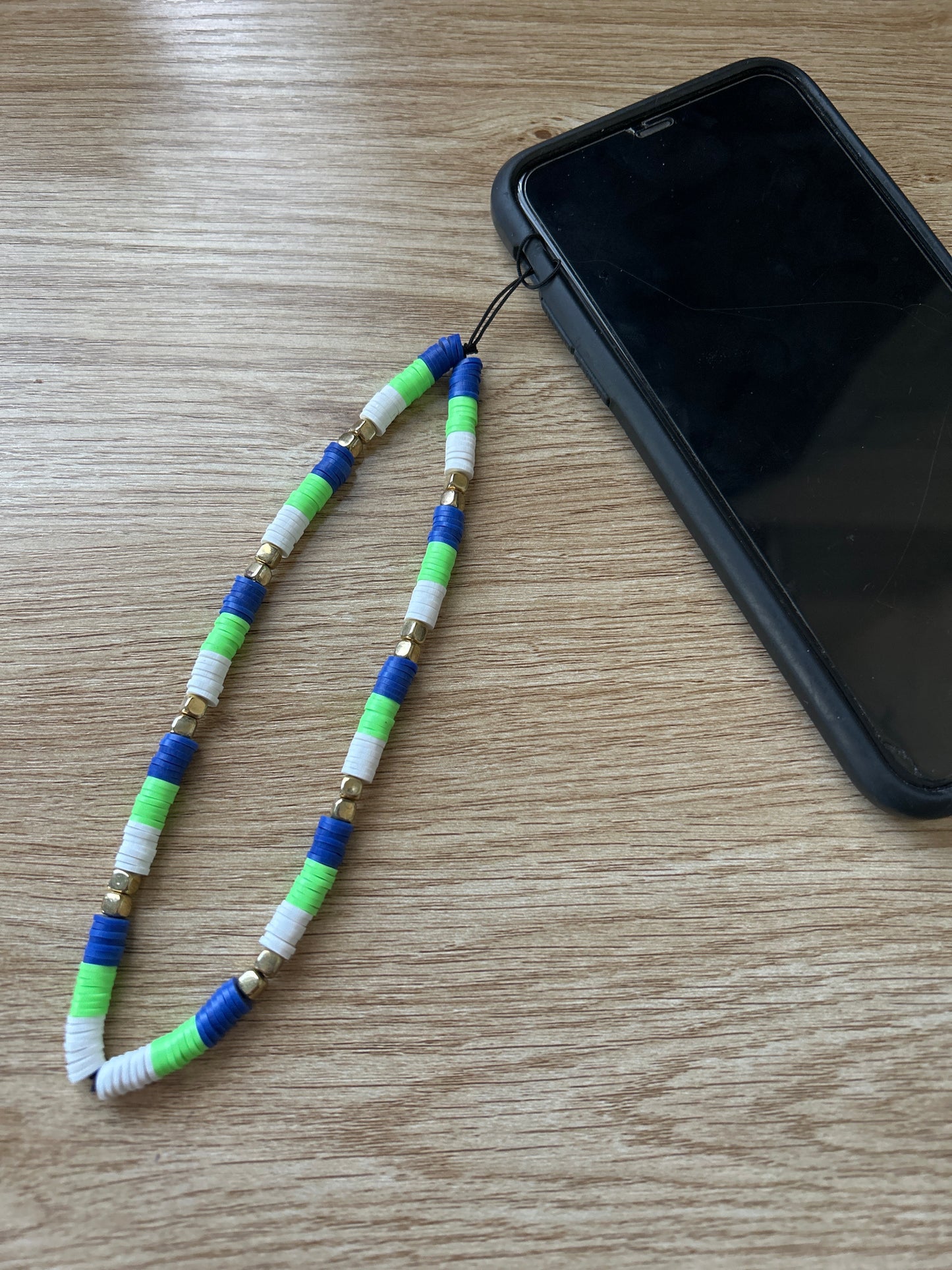 Beaded Phone Charm - Sea Sprite