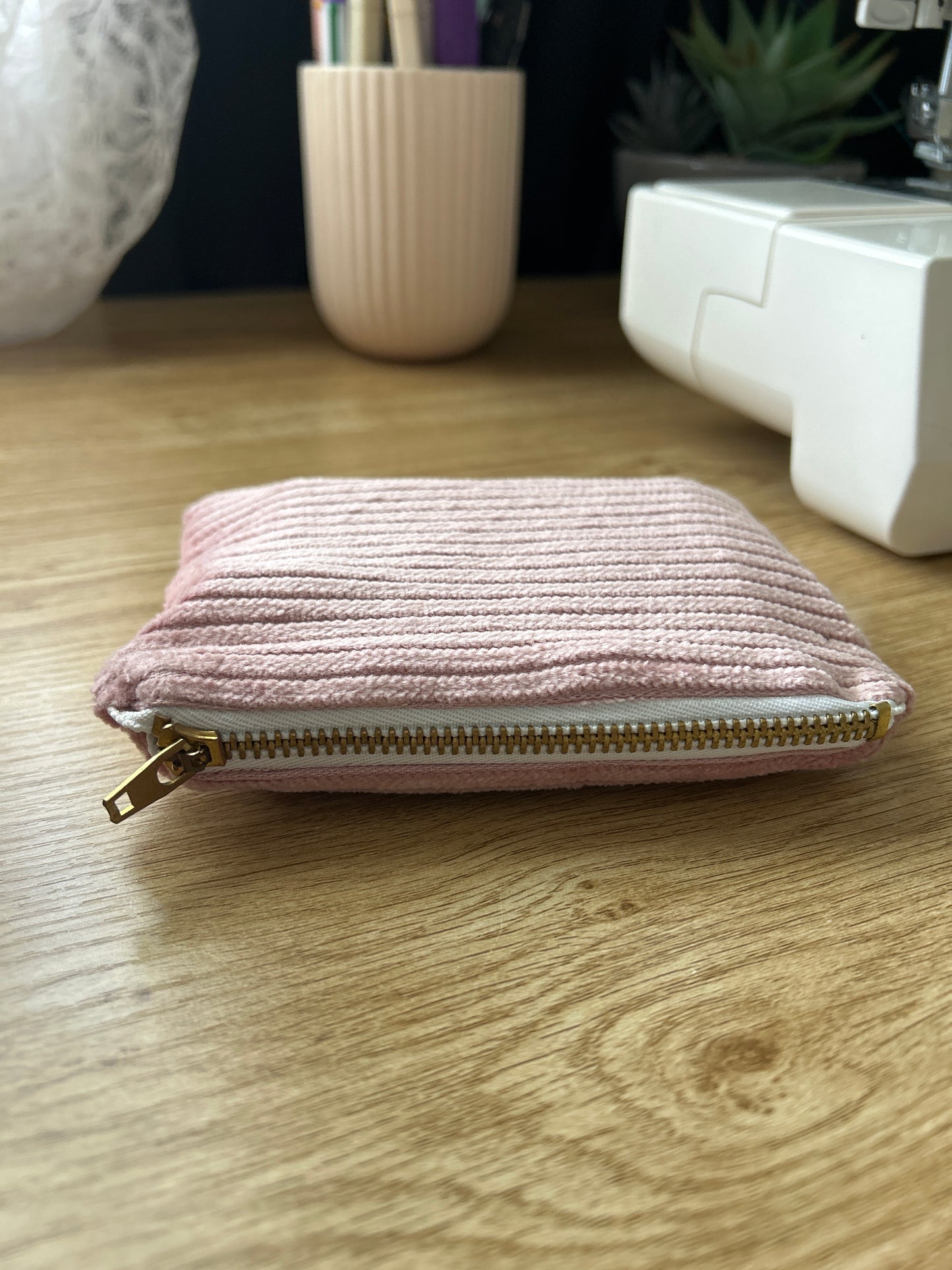 Mini Zipper Pouch - ROSE