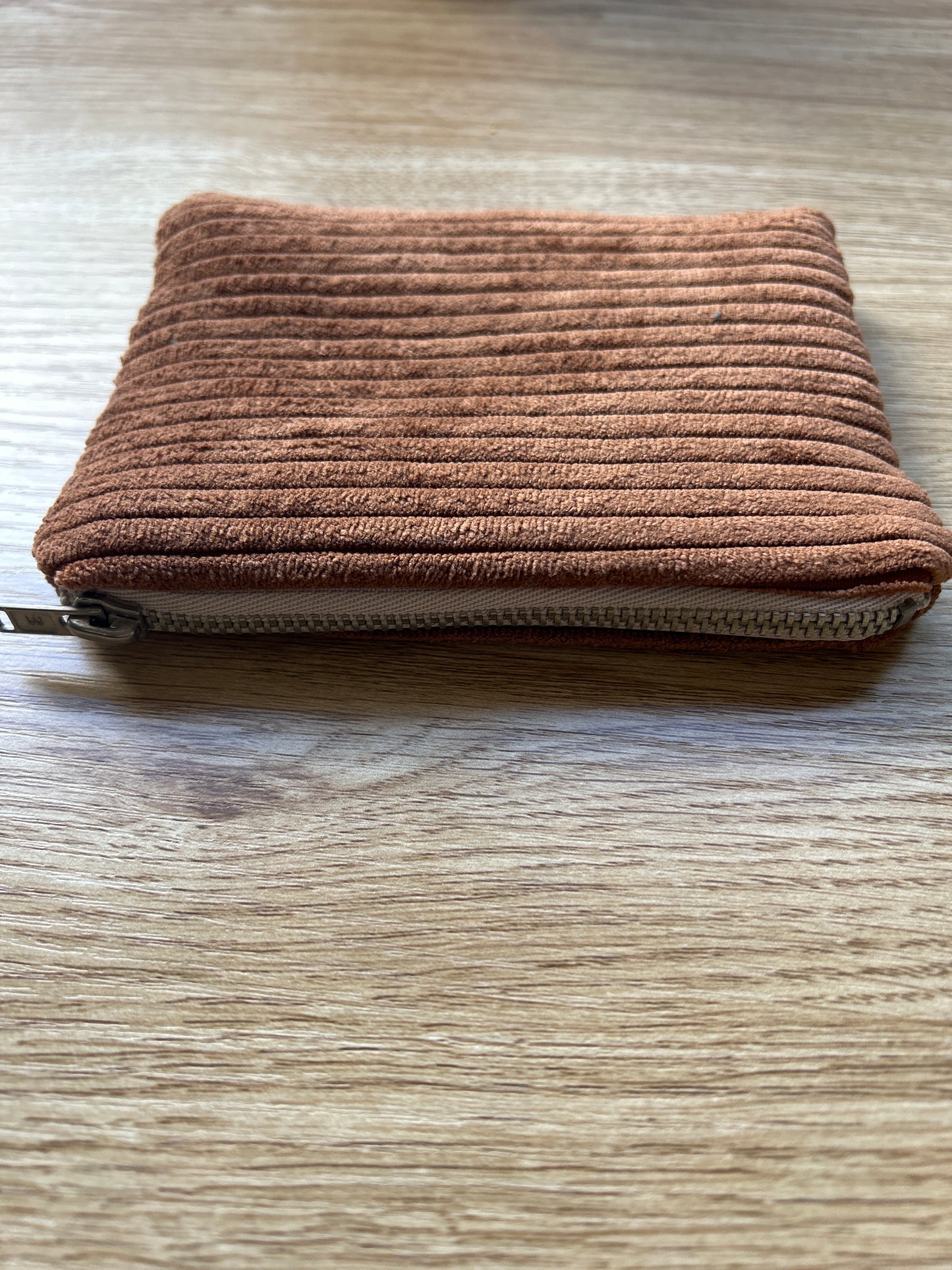 Mini Zipper Pouch - Bark
