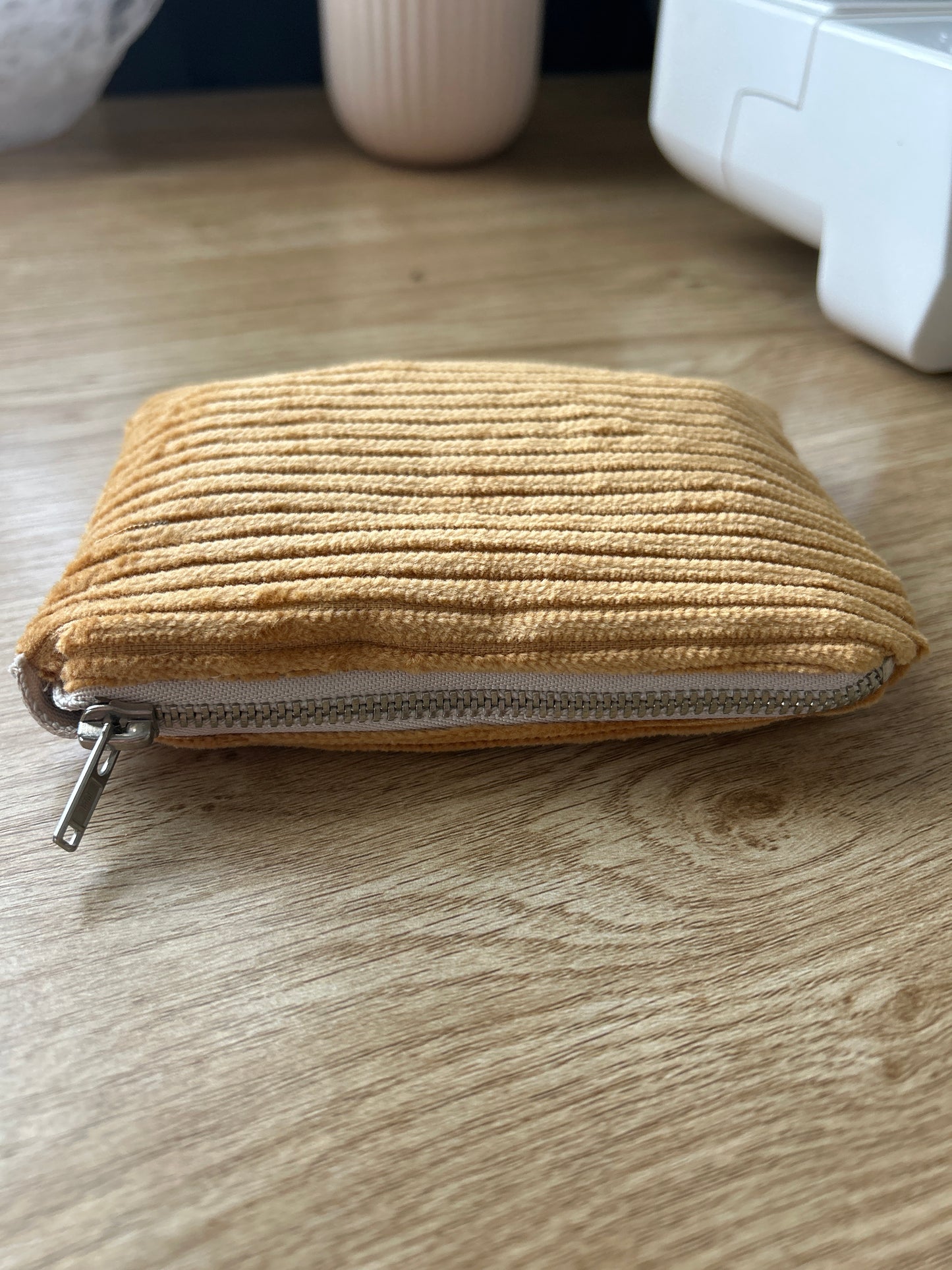 Mini Zipper Pouch - SAFFRON