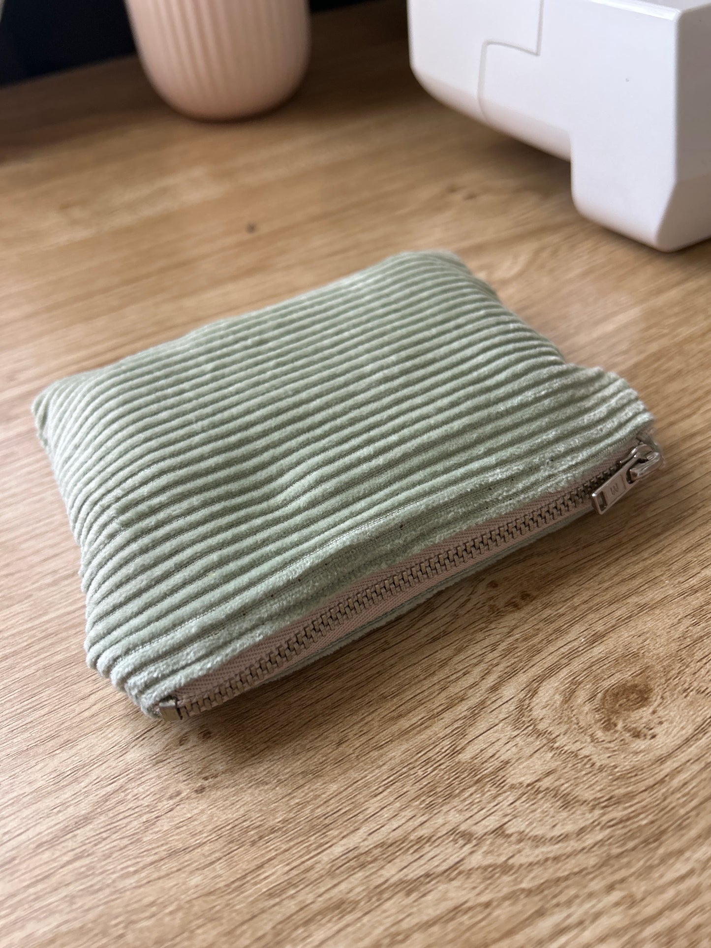 Mini Zipper Pouch - EUCALYPTUS