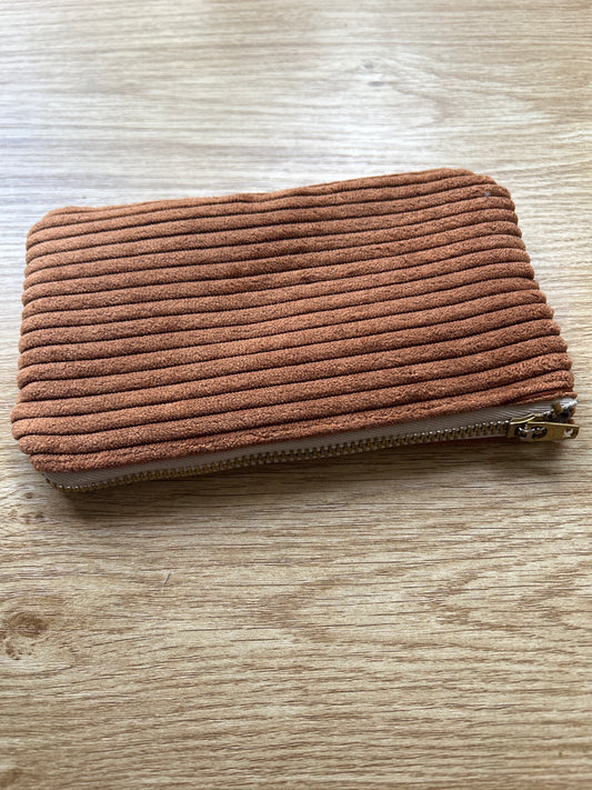 Zipper Pouch - 6inch - BARK