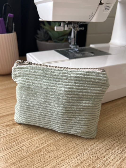 Mini Zipper Pouch - EUCALYPTUS