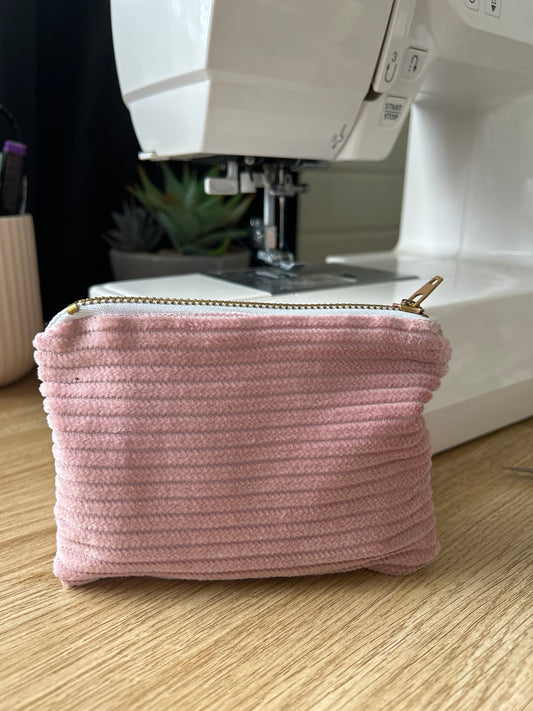 Mini Zipper Pouch - ROSE